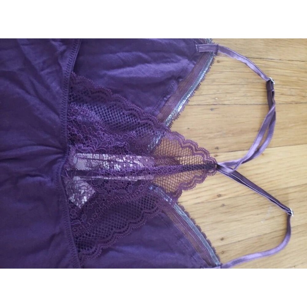 Victoria Secret Plum Purple Lingerie Slip Dress Size M - Picture 4 of 4